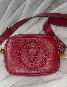 Sale on Valentino by Mario Valentino Leather Mia Signature Logo Bag