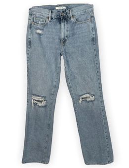 PacSun 'Vintage Bootcut' Jeans Mid Rise Distressed Light Wash Size 27 Blue  - $32 - From Stephanie