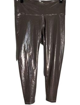 Old Navy New Extra High-Waisted PowerSoft Hidden-Pocket Leggings - Silver  Shine‌‌‌‌‌ Size XXL - $40 New With Tags - From Natasha