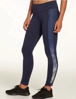 Calia by Carrie Underwood Leggings Navy Blue Size Medium