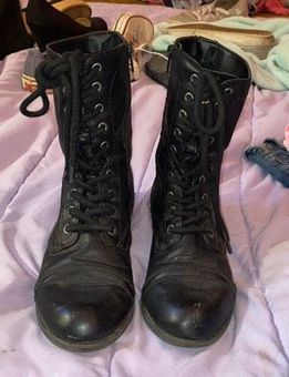 faded glory combat boots