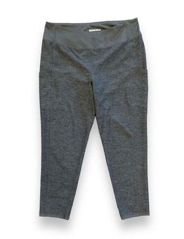 Sonoma XL Heather Gray Mid-Calf Capri Joggers Stretch Leggings