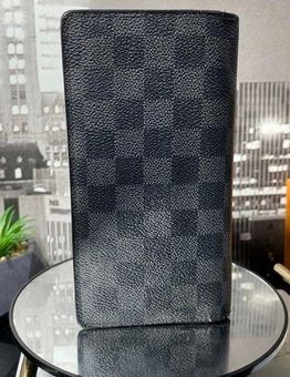 Louis Vuitton Brazza Wallet Graphite Damier Graphite