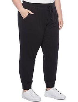 St. John's Bay FINAL PRICE Active Black Jogger Pants Size XL - $9 - From  Stephanie