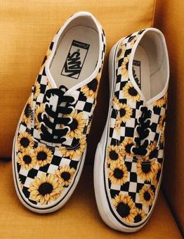 Sunflower vans store checkered