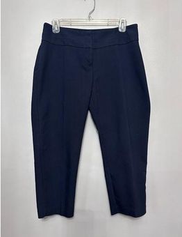 Apt. 9 Torie Capri Pants Women's 6 Blue Flat Front Stretch Mid Rise Dress  Career Size 26 - $17 - From Missy