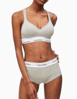 Calvin Klein Modern Cotton Padded Bra Gray - $41 New With Tags - From Lauren