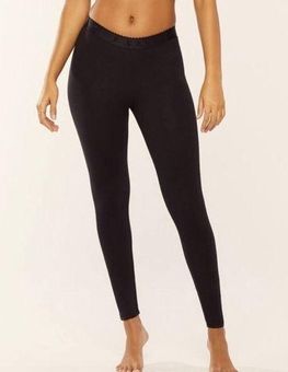 Lounge Savage x Fenty Cotton Jersey Leggings Loungewear Scallop Black Small  - $22 - From Callie