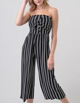 Heart hips deals strapless jumpsuit