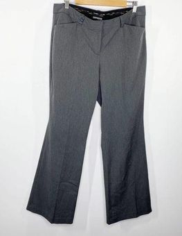 EXPRESS Editor Grey Wide Leg Trouser Work Pants Women's Size 12 Regular 12R  - $34 - From Taylor