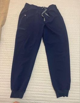 FIGS joggers navy blue color technical collection stub joggers size