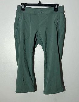 Columbia Green Bryce Cannon Capri Pants Hiking Pant Omnishade