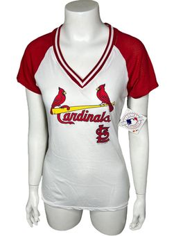 Genuine Merchandise V-Neck Mesh T-Shirt - St. Louis Cardinals