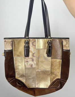 Coach Patchwork Tote Bags