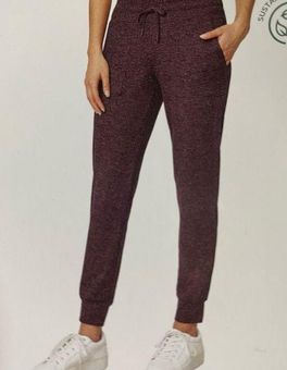 Mondetta Pants Jogger Size Medium Wine Red Patch Pockets Drawstring NEW -  $12 New With Tags - From Jael