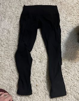 Lululemon leggings!, Size 8 full length black with