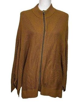 Lululemon Spiced Bronze Softer Still Zip Up Cashmere Blend Sweater Wrap  Size M/L Size M - $100 New With Tags - From Den