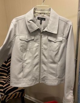 baccini leather jacket