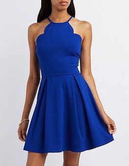 Blue Recruitment Dress