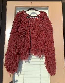 yarn fringe jacket