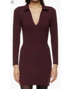 Contour CONTOUR POLO LONGSLEEVE DRESS