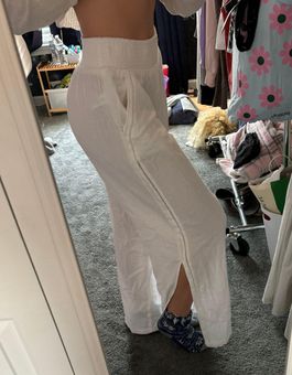 Aerie Flowy Pants White - $35 (30% Off Retail) - From Lindsey