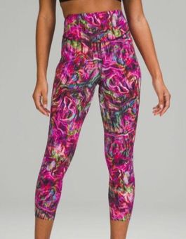 Lululemon Base Pace High-Rise Running Tight 25 Hyper Flow Pink Multi Sz 20  NWT - $79 New With Tags - From Liz