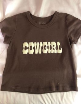 Brandy Melville Cowgirl Top Brown 13 Off Retail From Ella