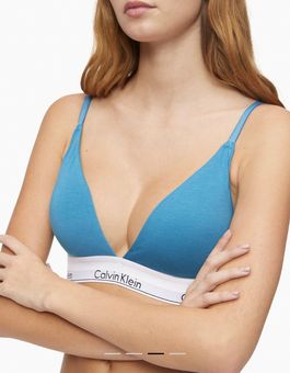 Calvin Klein Modern Cotton Lightly Lined Triangle Bralette