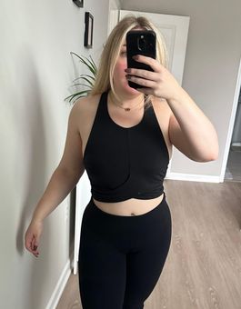 Lululemon High Neck Sports Bra Black Size 6 - $26 (61% Off Retail) - From  julia