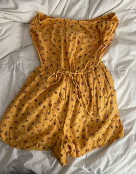 Hollister sales strapless romper