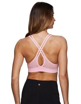 Rbx Active RBX Pink Mesh Strappy Sports Bra - $12 (40% Off Retail) - From  Alex