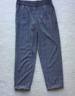 Chico's BLACK AND WHITE CASUAL PANTS SMALL - $27 - From