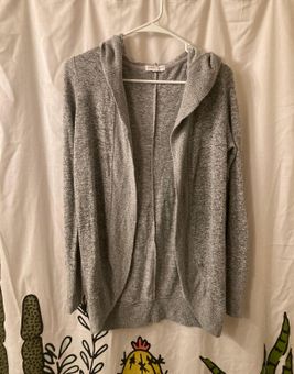 Grayson Threads Heather Gray Long Sleeve Hooded Cardigan - Size Maternity  XS - $8 (68% Off Retail) - From styk