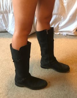 Teva Knee High Boots Black Size 6 45 76 Off Retail From summer