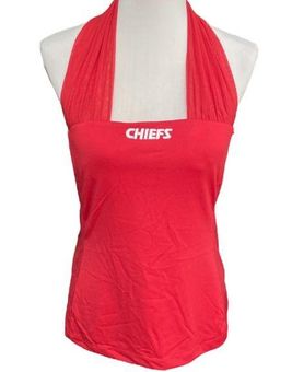 NFL Team Apparel All Sports Couture Kansas City Chiefs Mesh Halter