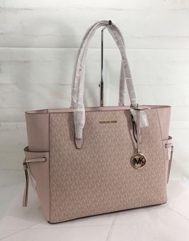 Michael Kors Gilly Drawstring Large Top Zip Tote Ballet Pink MK