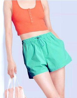 Wild Fable High-Rise Trek Shorts Green 