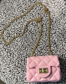 Chanel Chanel Pink Jelly Rubber Shoulder Tote Bag