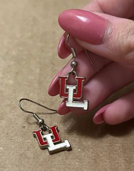 University of Louisville Earrings - Logo