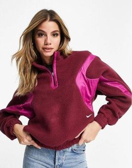 Nike sweatshirt store dark beetroot