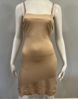 Spanx Nude Smoothing Slip Shapewear Dress With Straps Size M - $35 - From  Emily