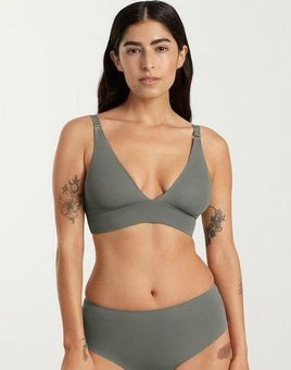 The Invisible Bra Pewter Green – Everlane