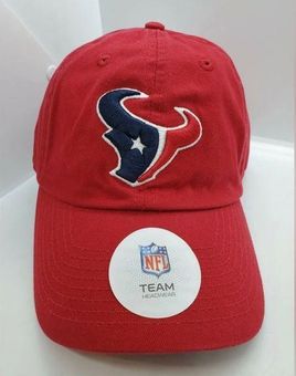 NFL Red Houston Texans Team Headwear Strap Back Adjustable Hat Cap - $22  New With Tags - From Brianna