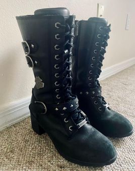 Aldale harley store davidson boots