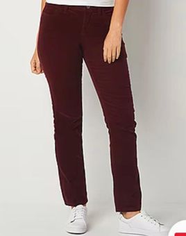 St. John's Bay Women's Relaxed Fit Girl Friend Chino Pant