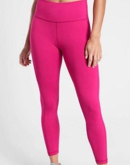 Athleta Ultimate Stash Pocket 7/8 Tight leggings in Cyclamen Pink - $57 -  From BLuxe