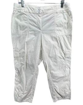 Womens Cargo Capri 