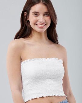 Hollister smocked shop tube top