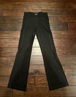 Tek Gear Women's Shapewear Fit & Flare Pants Black Size M - $20